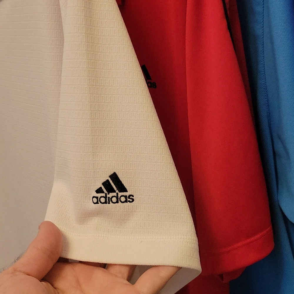 Already SOLD: 3 Adidas Golf Shirts - Picture 5 of 7